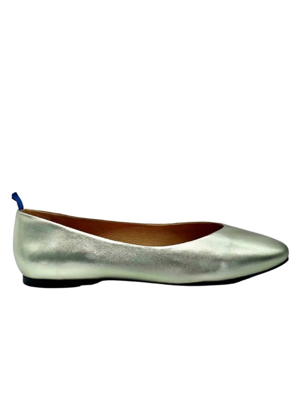 Dr. Liza Gold Metallic Ballet Flats with Arch Support